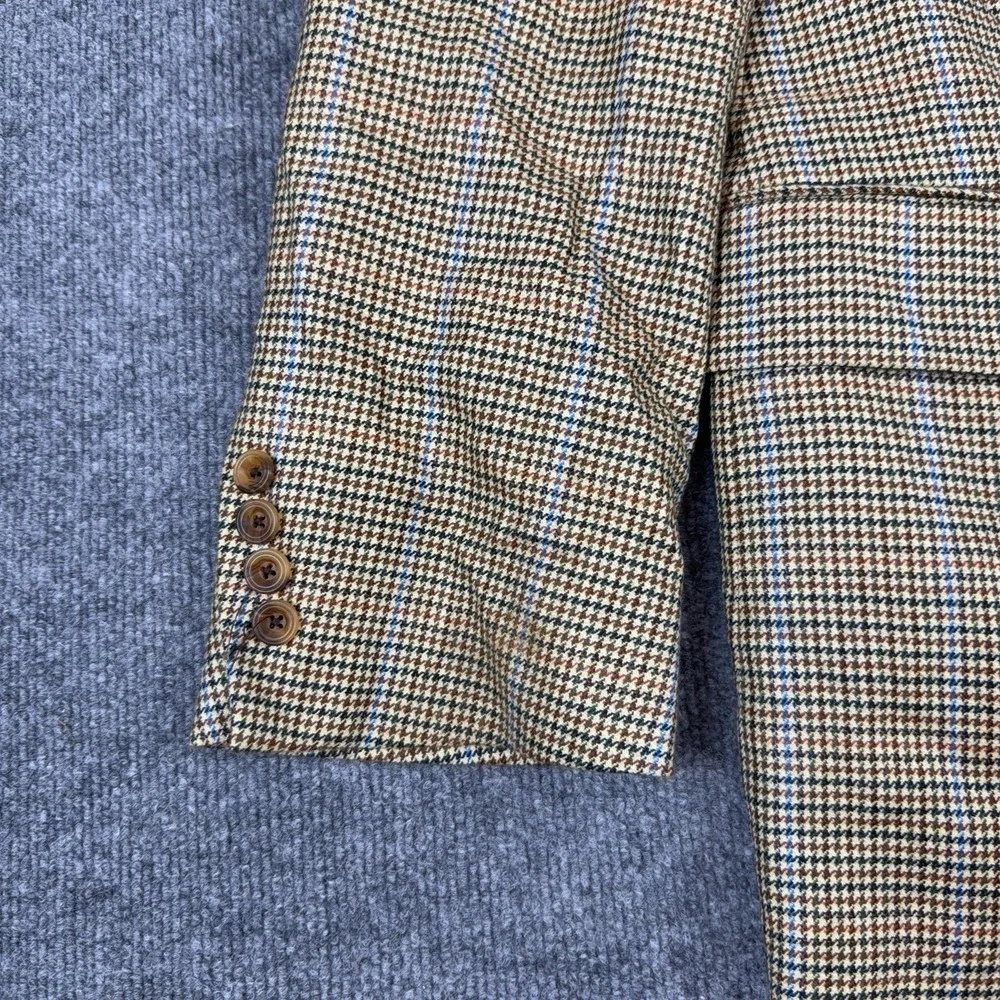 John W. Nordstrom Blazer Sport‎ Coat Mens 50X Long Brown Loro Piana Cashmere